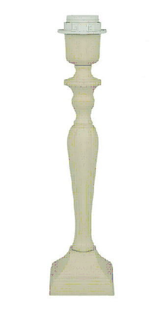 Tischlampe Weiß Gewischt