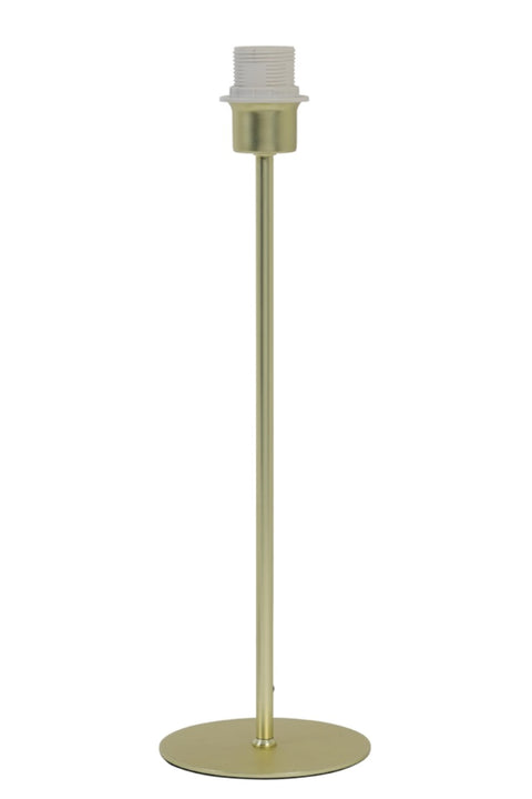 Table lamp round matt gold table lamp height 46cm