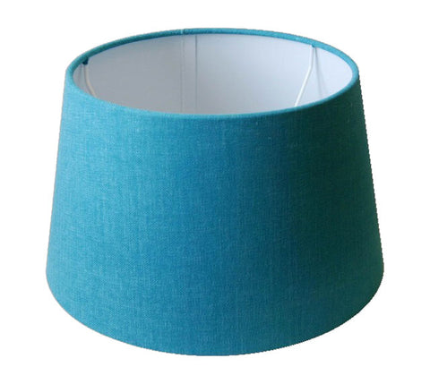 Lampenschirm Rund Blau