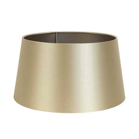 Pantalla para lámpara de mesa seda dorada lámpara de mesa lámpara de pared 20-17-11