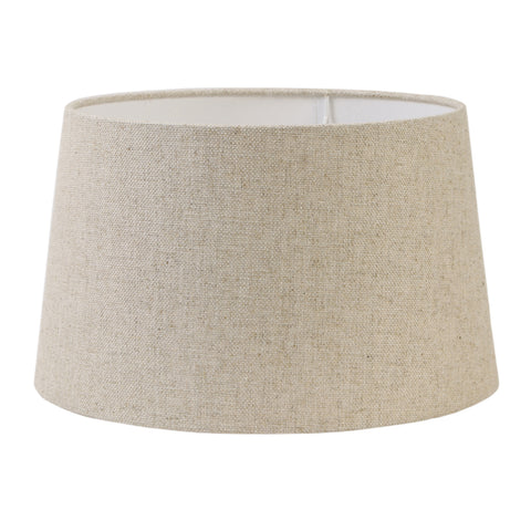 Lampshade Round Linen Natural for Table Lamp Floor Lamp 40-35-20