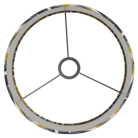 Pantalla cilíndrica de terciopelo amarillo loro para lámpara de mesa, lámpara colgante, lámpara de pie 35-35-30