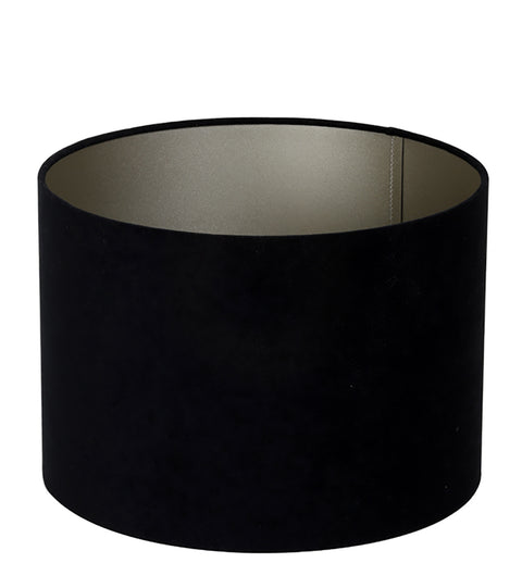 Lampshade cylinder in velour black for table lamp table lamp 40-40-30