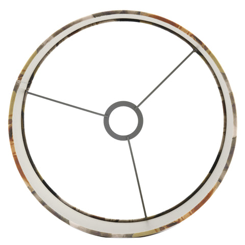 Pantalla cilíndrica de terciopelo bronce con rosas Victoria para lámpara de sobremesa, lámpara colgante, lámpara de pie 30-30-21