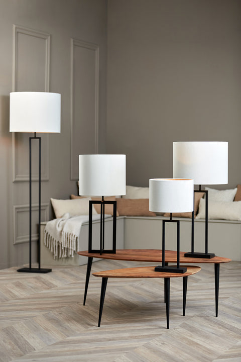 Pantalla cilíndrica de terciopelo proteína para lámpara de mesa, lámpara de mesa, lámpara de pie 40-40-30