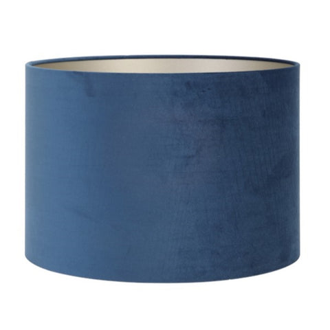 Lampshade for floor lamp cylinder velours petrol blue for floor lamp hanging lamp table lamp Ø 50cm