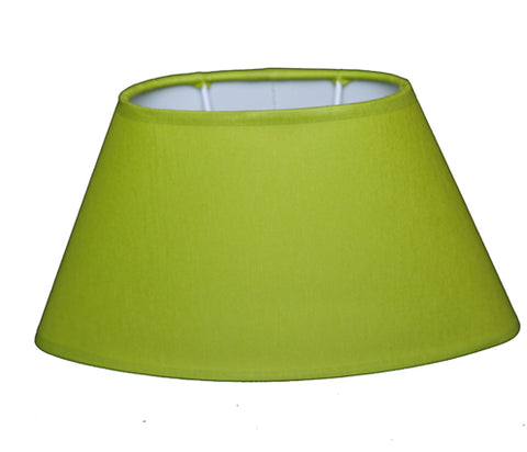 Pantalla ovalada para lámpara de mesa Chintz verde lima Lámpara de mesa Lámpara de pared