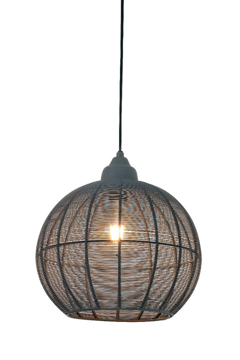 Hanging lamp Ø32cm Mila Cement Gray 2902725