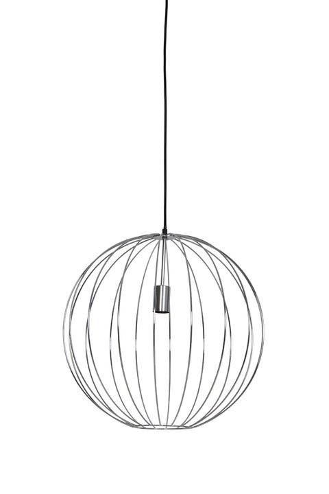Pendant lamp polished chrome Ø50