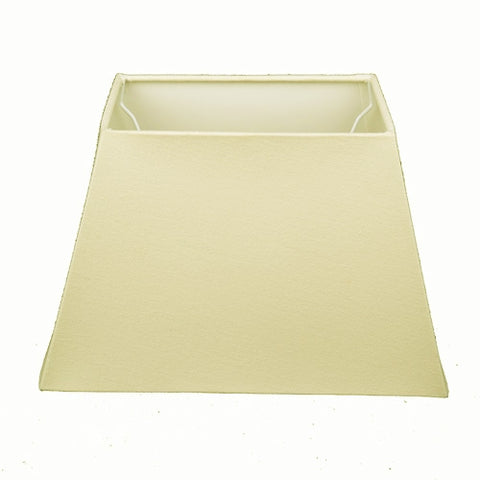 Lampenschirm Rechteckig cotton Creme