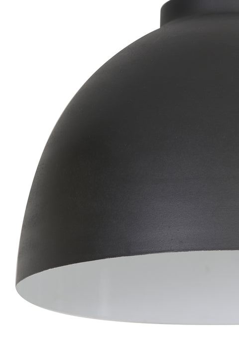 Hanging lamp Ø30x26 cm KYLIE graphite white 3036025