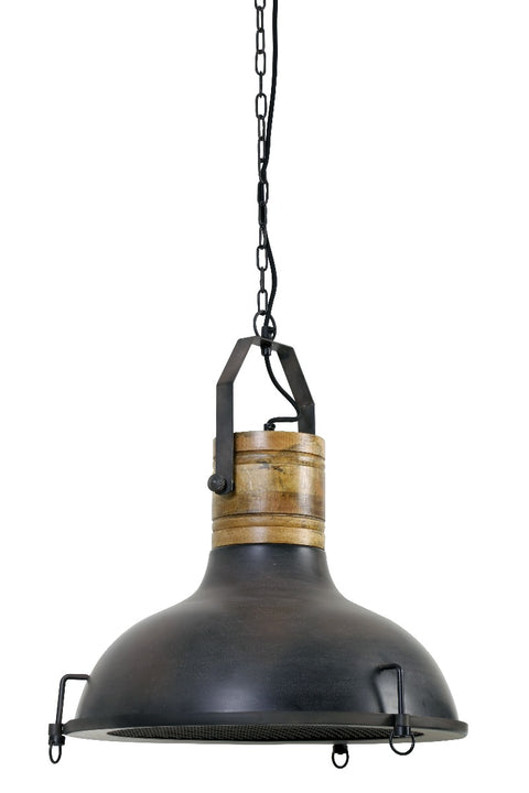 Hängeleuchte Ø47cm Kyony Rust Schwarz 3060749