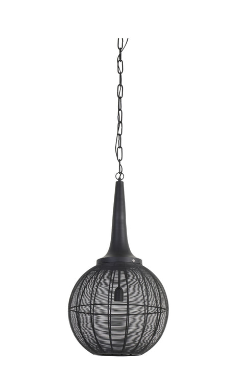 Hanging lamp Ø40x76 cm ADRIENNE black 3066912