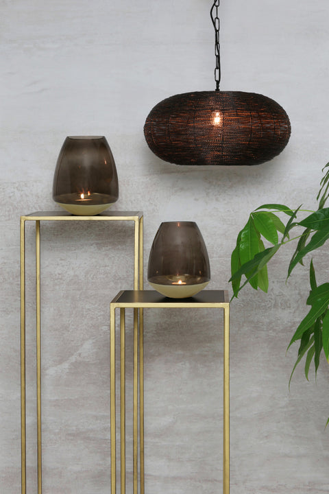Hanging lamp Ø55x27 cm NADRA bronze-gold 3088418
