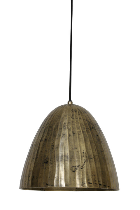 Hanging lamp Ø30x28 cm KYRIE antique gold 3094585