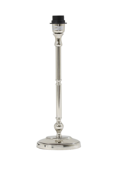Tischleuchte Oval Chrom Poliert Tischlampe Höhe 40cm