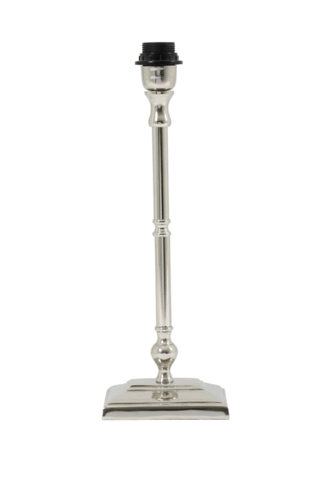 Tischleuchte Rechteck Chrom Poliert Tischlampe Höhe 41cm