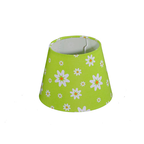 Lampenschirm Chintz grün mit Blumen Dekor