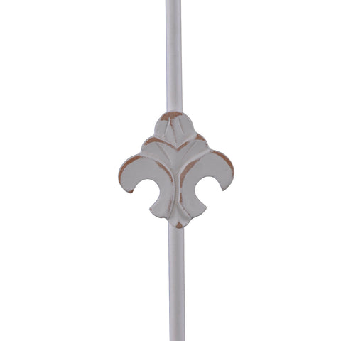 Tischlampe Metall mit lelie
