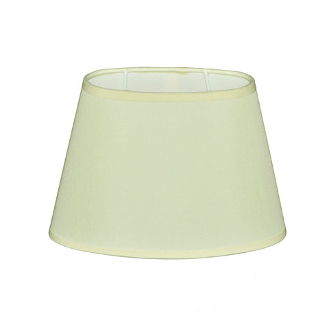 lampenschirm oval creme uni