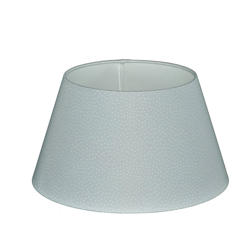 lampenschirm hell grau mini dotz weiss