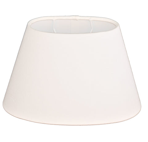 lampenschirm oval leinen arizona eiweiß