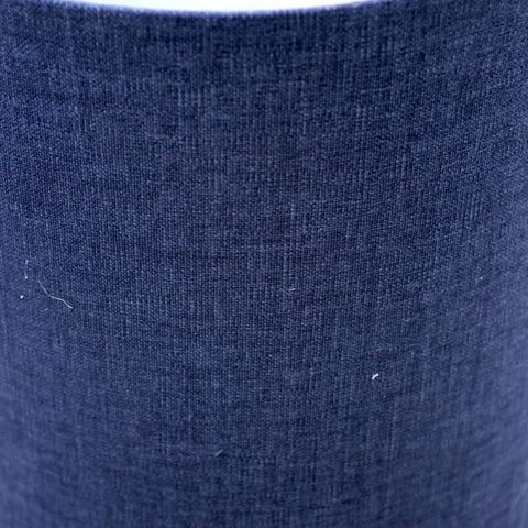 Lampenschirm Vierkant Leinen Blau