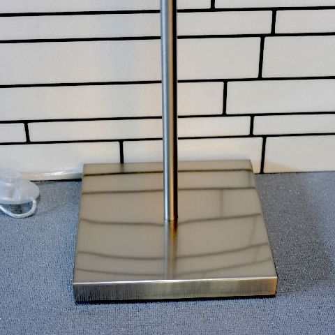 Standlampe Nickel Matt