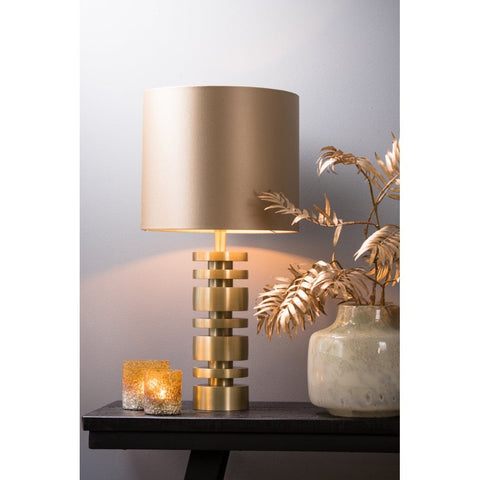 Lampshade cylinder for table lamp KALIAN Gold floor lamp hanging lamp