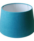 Lampenschirm Rund Blau