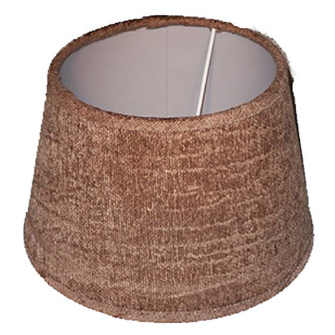 Lampenschirm Leinen Braun