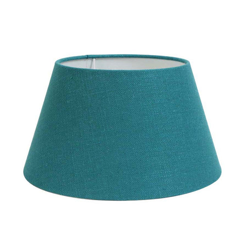 Lampshade for table lamp in round linen petrol bedside lamp stool lamp