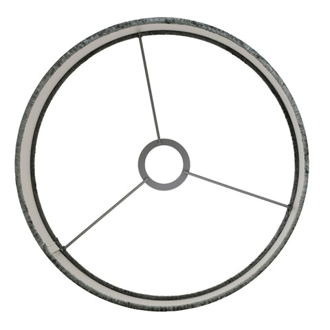 Lampenschirm Zylinder in Velours Anthrazit Grau für Tischleuchte Standlampe 40-40-30
