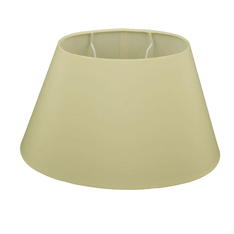 lampenschirm oval creme uni