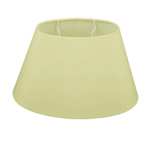 lampenschirm für tischlampe in oval cotton creme