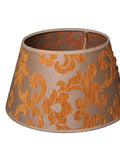 Lampenschirme Rund Leinen Beige