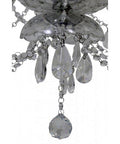 kronleuchter glas chrom