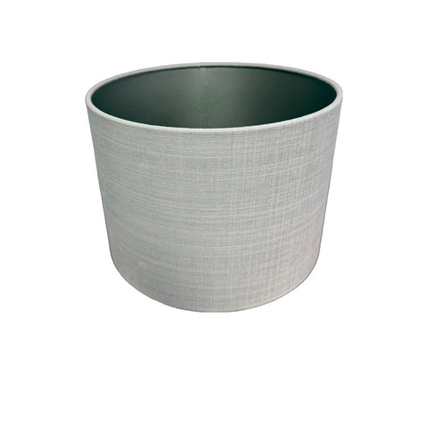 Lampenschirm für Tischleuchte Zylinder Leinen Beige 20-20-15cm