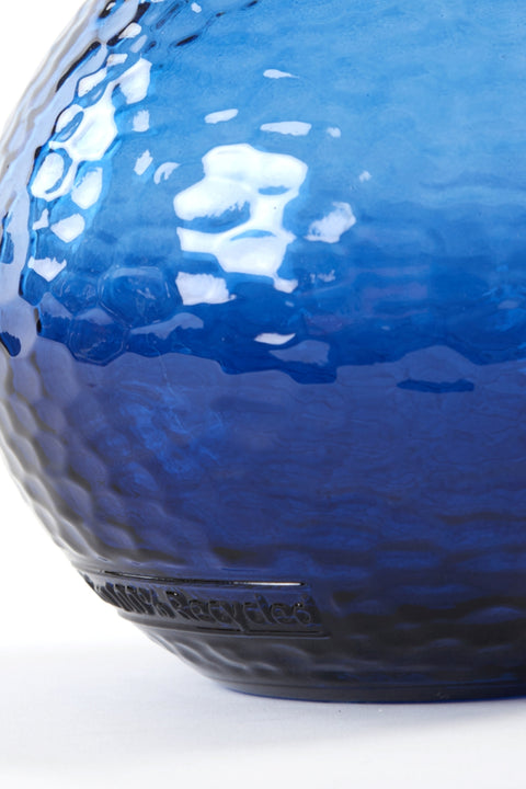 Deko Vase Glas Blau Ø14x18cm