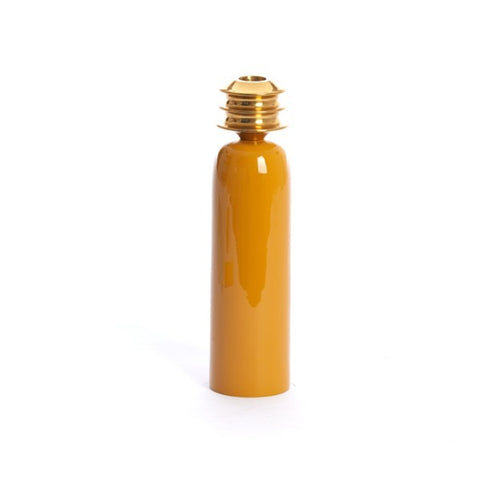 Kerzenständer Gelbgold Ø6,5 x 25 cm