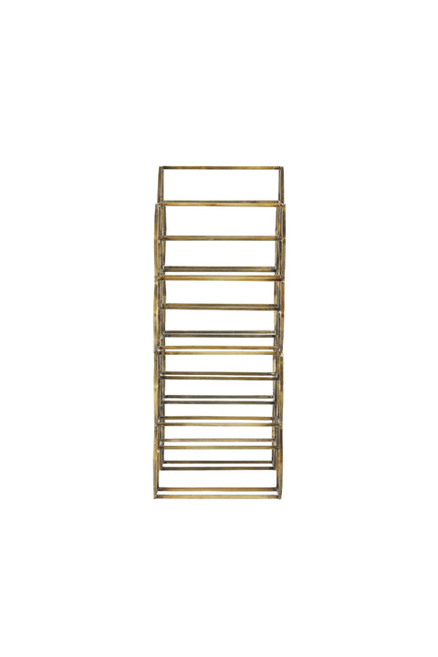 Weinregal Flaschenregalantik Bronze 30x18x46