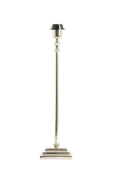 Tischleuchte Rechteck Chrom Poliert Höhe 47cm
