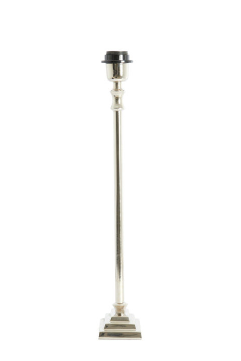 Tischleuchte Rechteck Chrom Poliert Höhe 47cm