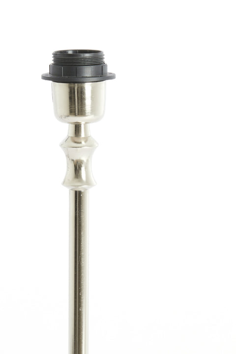 Tischleuchte Rechteck Chrom Poliert Höhe 47cm