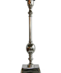 tischlampe chrom poliert 