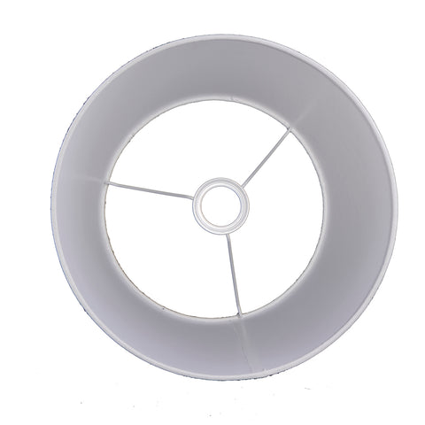 Lampenschirm für Tischleuchte in Streifen Bunt Blau 30-19-17cm