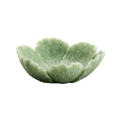 Deko Schale Obstschale Blatt Grün  Ø20,5x7,5 cm