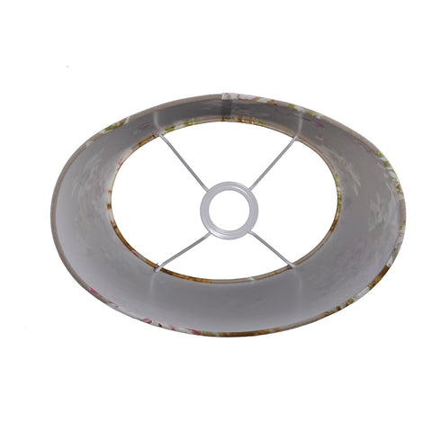 Lampshade for table lamp in oval linen beige natural TL 25-15-12