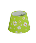 Lampenschirm Chintz grün mit Blumen Dekor