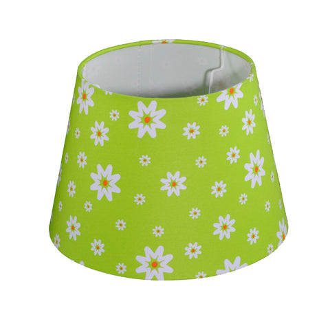 Lampenschirm Chintz grün baume weiß